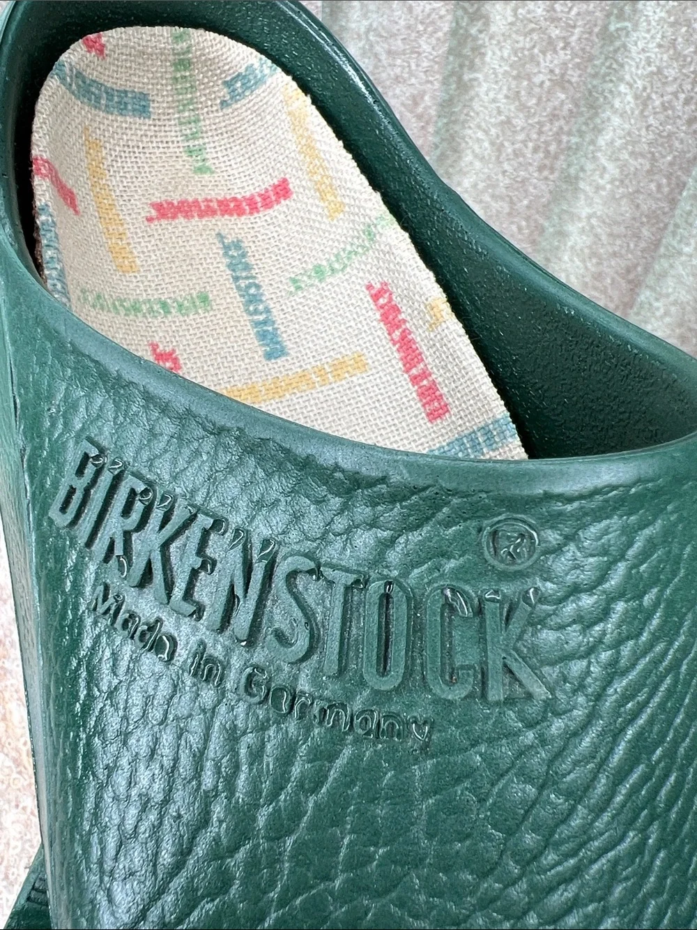 Birkenstock Kids NWOB Dark Green Slip-On Clogs S-5